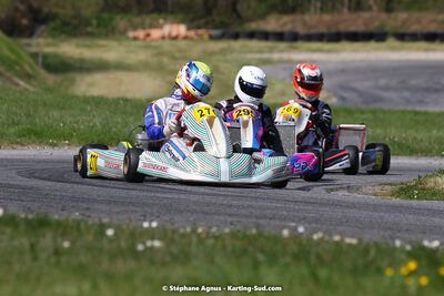 16 & 17/04/2022 : 3ème manche du Championnat du Sud 2022 au circuit d’Aigues-Vives (photos Stéphane Agnus) 2022 — karting