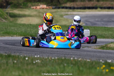 16 & 17/04/2022 : 3ème manche du Championnat du Sud 2022 au circuit d’Aigues-Vives (photos Stéphane Agnus) 2022 — karting