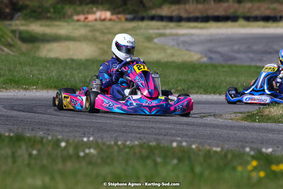 16 & 17/04/2022 : 3ème manche du Championnat du Sud 2022 au circuit d’Aigues-Vives (photos Stéphane Agnus) 2022 — karting