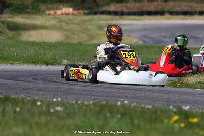 16 & 17/04/2022 : 3ème manche du Championnat du Sud 2022 au circuit d’Aigues-Vives (photos Stéphane Agnus) 2022 — karting