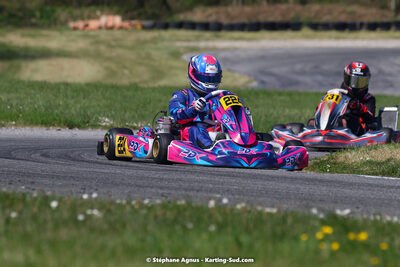 16 & 17/04/2022 : 3ème manche du Championnat du Sud 2022 au circuit d’Aigues-Vives (photos Stéphane Agnus) 2022 — karting