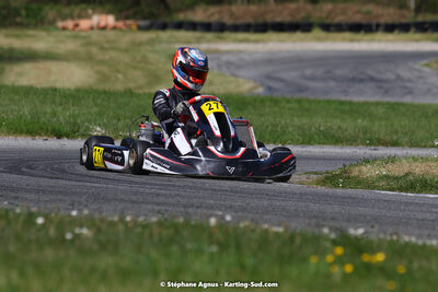 16 & 17/04/2022 : 3ème manche du Championnat du Sud 2022 au circuit d’Aigues-Vives (photos Stéphane Agnus) 2022 — karting