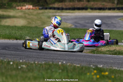 16 & 17/04/2022 : 3ème manche du Championnat du Sud 2022 au circuit d’Aigues-Vives (photos Stéphane Agnus) 2022 — karting