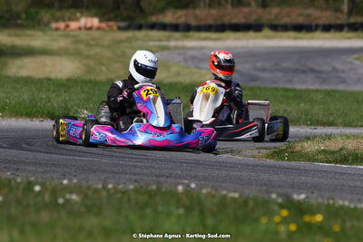 16 & 17/04/2022 : 3ème manche du Championnat du Sud 2022 au circuit d’Aigues-Vives (photos Stéphane Agnus) 2022 — karting