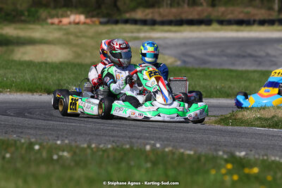 16 & 17/04/2022 : 3ème manche du Championnat du Sud 2022 au circuit d’Aigues-Vives (photos Stéphane Agnus) 2022 — karting