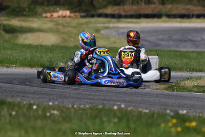 16 & 17/04/2022 : 3ème manche du Championnat du Sud 2022 au circuit d’Aigues-Vives (photos Stéphane Agnus) 2022 — karting