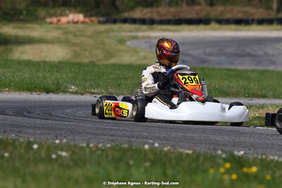 16 & 17/04/2022 : 3ème manche du Championnat du Sud 2022 au circuit d’Aigues-Vives (photos Stéphane Agnus) 2022 — karting