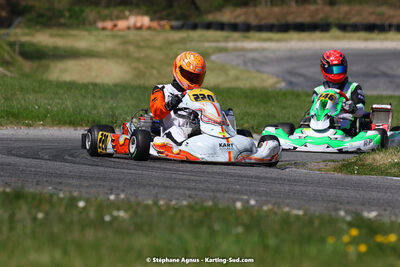 16 & 17/04/2022 : 3ème manche du Championnat du Sud 2022 au circuit d’Aigues-Vives (photos Stéphane Agnus) 2022 — karting