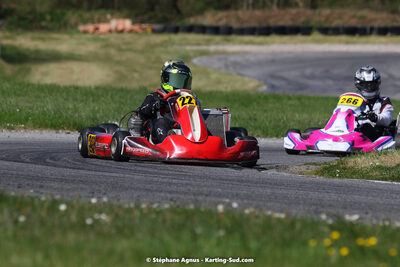16 & 17/04/2022 : 3ème manche du Championnat du Sud 2022 au circuit d’Aigues-Vives (photos Stéphane Agnus) 2022 — karting