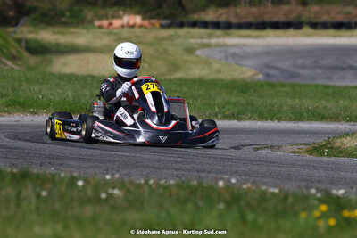 16 & 17/04/2022 : 3ème manche du Championnat du Sud 2022 au circuit d’Aigues-Vives (photos Stéphane Agnus) 2022 — karting