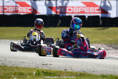 16 & 17/04/2022 : 3ème manche du Championnat du Sud 2022 au circuit d’Aigues-Vives (photos Stéphane Agnus) 2022 — karting