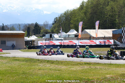 16 & 17/04/2022 : 3ème manche du Championnat du Sud 2022 au circuit d’Aigues-Vives (photos Stéphane Agnus) 2022 — karting