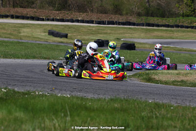 16 & 17/04/2022 : 3ème manche du Championnat du Sud 2022 au circuit d’Aigues-Vives (photos Stéphane Agnus) 2022 — karting