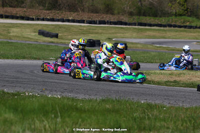 16 & 17/04/2022 : 3ème manche du Championnat du Sud 2022 au circuit d’Aigues-Vives (photos Stéphane Agnus) 2022 — karting