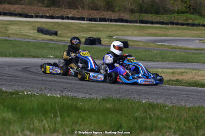 16 & 17/04/2022 : 3ème manche du Championnat du Sud 2022 au circuit d’Aigues-Vives (photos Stéphane Agnus) 2022 — karting