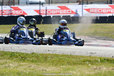 16 & 17/04/2022 : 3ème manche du Championnat du Sud 2022 au circuit d’Aigues-Vives (photos Stéphane Agnus) 2022 — karting