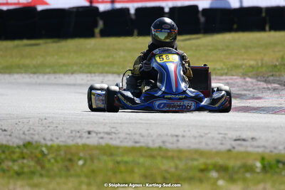 16 & 17/04/2022 : 3ème manche du Championnat du Sud 2022 au circuit d’Aigues-Vives (photos Stéphane Agnus) 2022 — karting