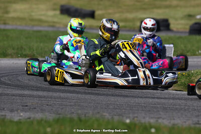 16 & 17/04/2022 : 3ème manche du Championnat du Sud 2022 au circuit d’Aigues-Vives (photos Stéphane Agnus) 2022 — karting
