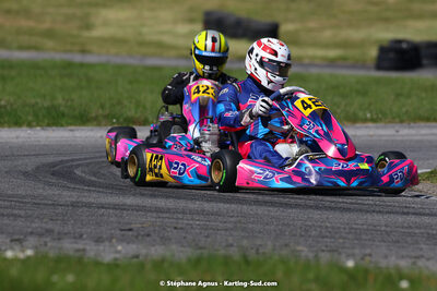 16 & 17/04/2022 : 3ème manche du Championnat du Sud 2022 au circuit d’Aigues-Vives (photos Stéphane Agnus) 2022 — karting
