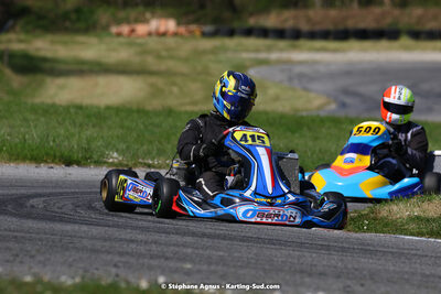 16 & 17/04/2022 : 3ème manche du Championnat du Sud 2022 au circuit d’Aigues-Vives (photos Stéphane Agnus) 2022 — karting