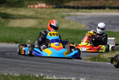 16 & 17/04/2022 : 3ème manche du Championnat du Sud 2022 au circuit d’Aigues-Vives (photos Stéphane Agnus) 2022 — karting