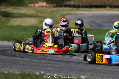 16 & 17/04/2022 : 3ème manche du Championnat du Sud 2022 au circuit d’Aigues-Vives (photos Stéphane Agnus) 2022 — karting