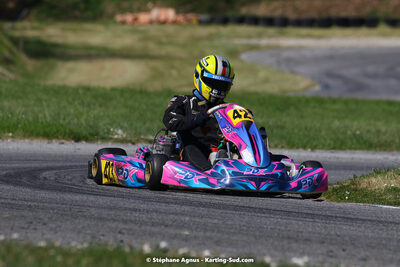 16 & 17/04/2022 : 3ème manche du Championnat du Sud 2022 au circuit d’Aigues-Vives (photos Stéphane Agnus) 2022 — karting