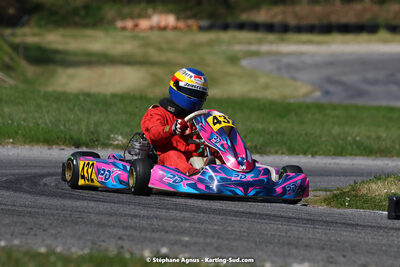 16 & 17/04/2022 : 3ème manche du Championnat du Sud 2022 au circuit d’Aigues-Vives (photos Stéphane Agnus) 2022 — karting