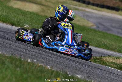 16 & 17/04/2022 : 3ème manche du Championnat du Sud 2022 au circuit d’Aigues-Vives (photos Stéphane Agnus) 2022 — karting