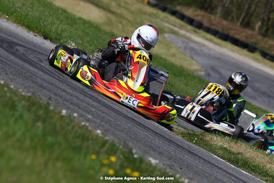 16 & 17/04/2022 : 3ème manche du Championnat du Sud 2022 au circuit d’Aigues-Vives (photos Stéphane Agnus) 2022 — karting