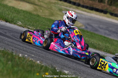 16 & 17/04/2022 : 3ème manche du Championnat du Sud 2022 au circuit d’Aigues-Vives (photos Stéphane Agnus) 2022 — karting