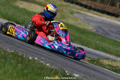 16 & 17/04/2022 : 3ème manche du Championnat du Sud 2022 au circuit d’Aigues-Vives (photos Stéphane Agnus) 2022 — karting