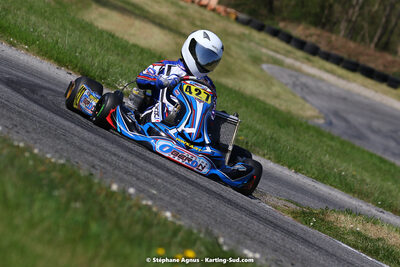 16 & 17/04/2022 : 3ème manche du Championnat du Sud 2022 au circuit d’Aigues-Vives (photos Stéphane Agnus) 2022 — karting