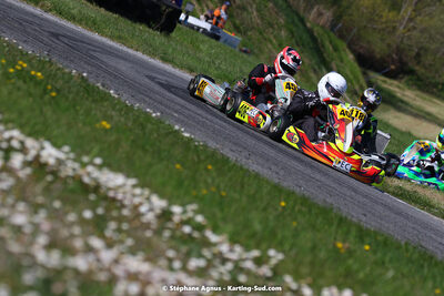 16 & 17/04/2022 : 3ème manche du Championnat du Sud 2022 au circuit d’Aigues-Vives (photos Stéphane Agnus) 2022 — karting