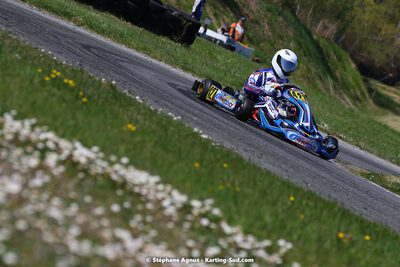 16 & 17/04/2022 : 3ème manche du Championnat du Sud 2022 au circuit d’Aigues-Vives (photos Stéphane Agnus) 2022 — karting