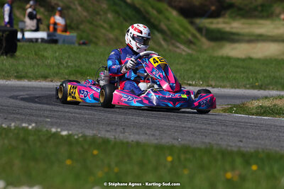 16 & 17/04/2022 : 3ème manche du Championnat du Sud 2022 au circuit d’Aigues-Vives (photos Stéphane Agnus) 2022 — karting