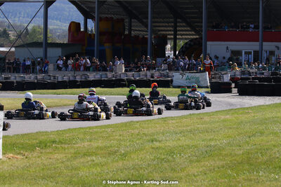 16 & 17/04/2022 : 3ème manche du Championnat du Sud 2022 au circuit d’Aigues-Vives (photos Stéphane Agnus) 2022 — karting
