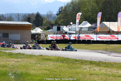 16 & 17/04/2022 : 3ème manche du Championnat du Sud 2022 au circuit d’Aigues-Vives (photos Stéphane Agnus) 2022 — karting