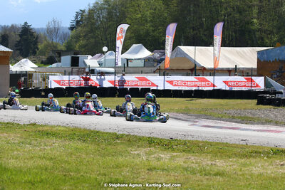 16 & 17/04/2022 : 3ème manche du Championnat du Sud 2022 au circuit d’Aigues-Vives (photos Stéphane Agnus) 2022 — karting