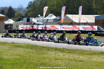 16 & 17/04/2022 : 3ème manche du Championnat du Sud 2022 au circuit d’Aigues-Vives (photos Stéphane Agnus) 2022 — karting
