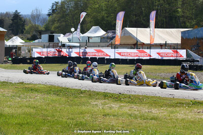16 & 17/04/2022 : 3ème manche du Championnat du Sud 2022 au circuit d’Aigues-Vives (photos Stéphane Agnus) 2022 — karting