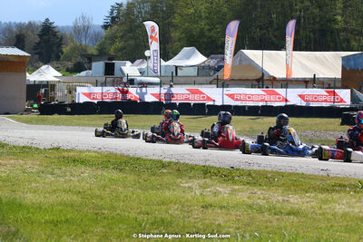16 & 17/04/2022 : 3ème manche du Championnat du Sud 2022 au circuit d’Aigues-Vives (photos Stéphane Agnus) 2022 — karting