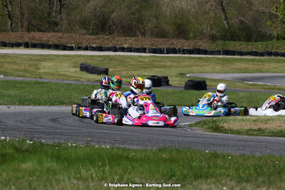 16 & 17/04/2022 : 3ème manche du Championnat du Sud 2022 au circuit d’Aigues-Vives (photos Stéphane Agnus) 2022 — karting