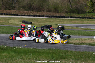 16 & 17/04/2022 : 3ème manche du Championnat du Sud 2022 au circuit d’Aigues-Vives (photos Stéphane Agnus) 2022 — karting