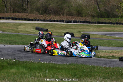 16 & 17/04/2022 : 3ème manche du Championnat du Sud 2022 au circuit d’Aigues-Vives (photos Stéphane Agnus) 2022 — karting