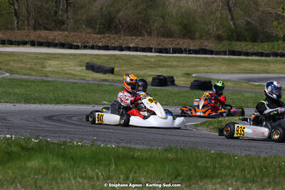 16 & 17/04/2022 : 3ème manche du Championnat du Sud 2022 au circuit d’Aigues-Vives (photos Stéphane Agnus) 2022 — karting