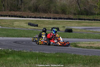 16 & 17/04/2022 : 3ème manche du Championnat du Sud 2022 au circuit d’Aigues-Vives (photos Stéphane Agnus) 2022 — karting