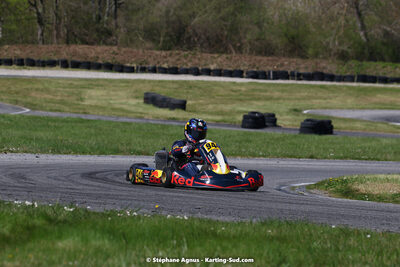 16 & 17/04/2022 : 3ème manche du Championnat du Sud 2022 au circuit d’Aigues-Vives (photos Stéphane Agnus) 2022 — karting
