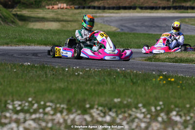 16 & 17/04/2022 : 3ème manche du Championnat du Sud 2022 au circuit d’Aigues-Vives (photos Stéphane Agnus) 2022 — karting