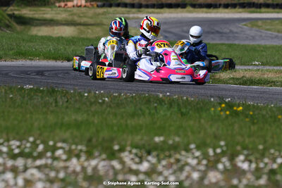 16 & 17/04/2022 : 3ème manche du Championnat du Sud 2022 au circuit d’Aigues-Vives (photos Stéphane Agnus) 2022 — karting